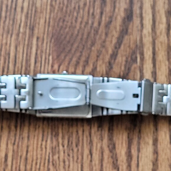 Men's Kenneth Cole Watch KC3367 Stainless Steel Bracelet Dead Batery Grey Face - Picture 12 of 12